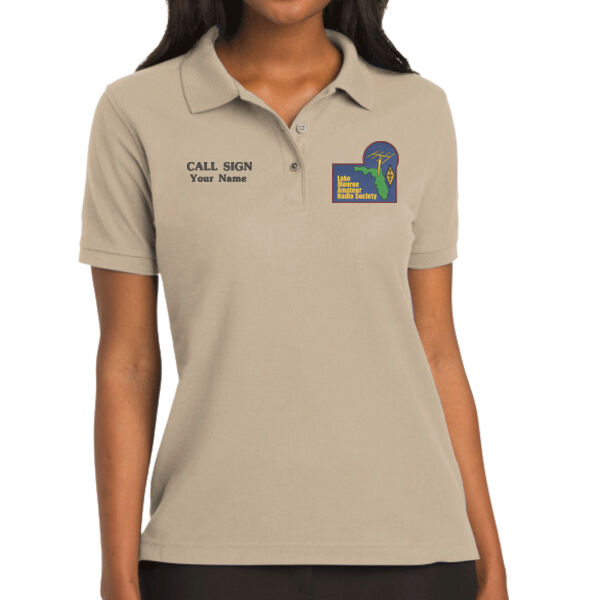LMARS Embroidered Logo - Women's Short Sleeve Polo Thumbnail