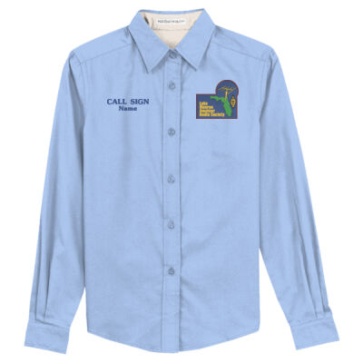 LMARS - Women's Long Sleeve Button Down Shirt Thumbnail