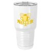 Sublimatable Polar Camel 30 oz. White Vacuum Insulated Tumbler w/Lid-bsai Thumbnail