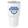 Sublimatable Polar Camel 30 oz. White Vacuum Insulated Tumbler w/Lid-bsai Thumbnail