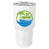 Sublimatable Polar Camel 30 oz. White Vacuum Insulated Tumbler w/Lid-bsai Thumbnail