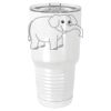 Sublimatable Polar Camel 30 oz. White Vacuum Insulated Tumbler w/Lid-bsai Thumbnail