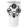Sublimatable Polar Camel 30 oz. White Vacuum Insulated Tumbler w/Lid-bsai Thumbnail