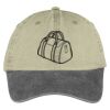 Two Tone Pigment Dyed Cap Thumbnail