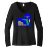 Women's Long Sleeve V Neck Tee Thumbnail