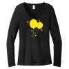 Women's Long Sleeve V Neck Tee Thumbnail