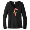 Women's Long Sleeve V Neck Tee Thumbnail