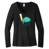 Women's Long Sleeve V Neck Tee Thumbnail