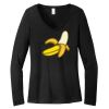 Women's Long Sleeve V Neck Tee Thumbnail