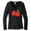 Women's Long Sleeve V Neck Tee Thumbnail