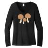 Women's Long Sleeve V Neck Tee Thumbnail