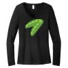 Women's Long Sleeve V Neck Tee Thumbnail