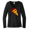 Women's Long Sleeve V Neck Tee Thumbnail