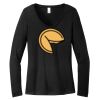 Women's Long Sleeve V Neck Tee Thumbnail