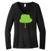 Women's Long Sleeve V Neck Tee Thumbnail