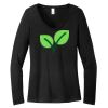 Women's Long Sleeve V Neck Tee Thumbnail