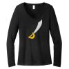 Women's Long Sleeve V Neck Tee Thumbnail
